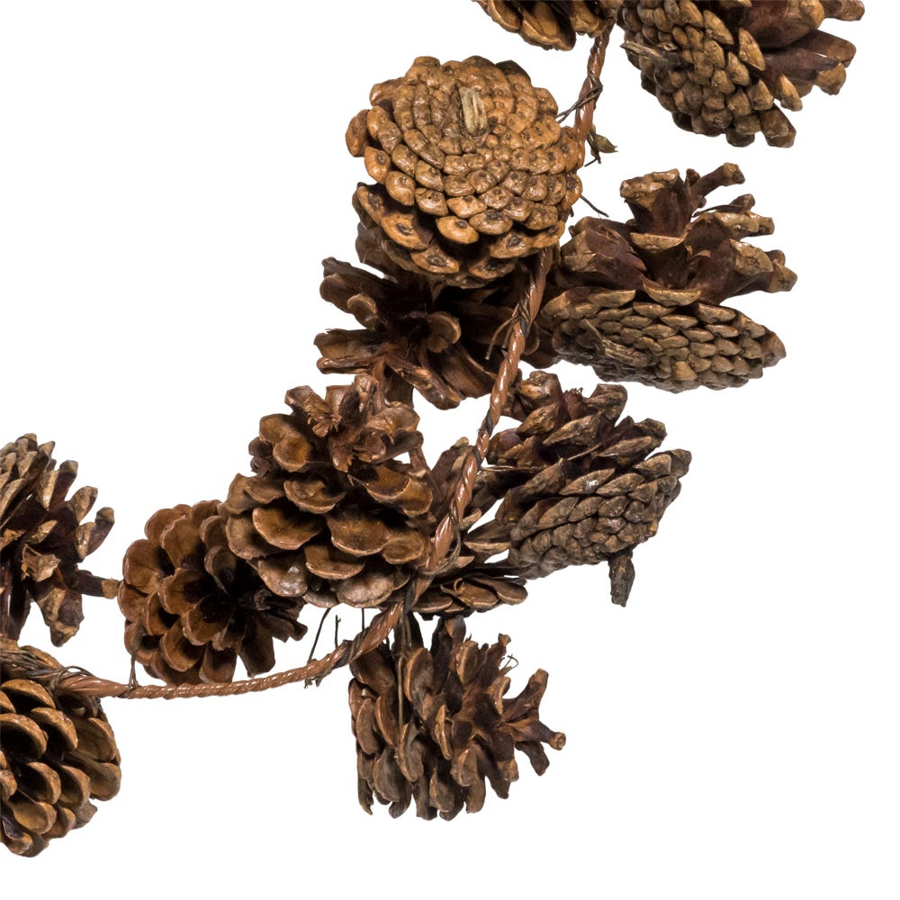 Kurt Adler 6-Foot Pinecone Garland
